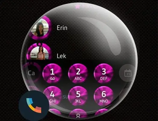 Shading Pink Dialer Theme android App screenshot 0