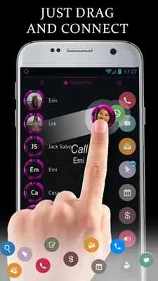 Shading Pink Dialer Theme android App screenshot 3